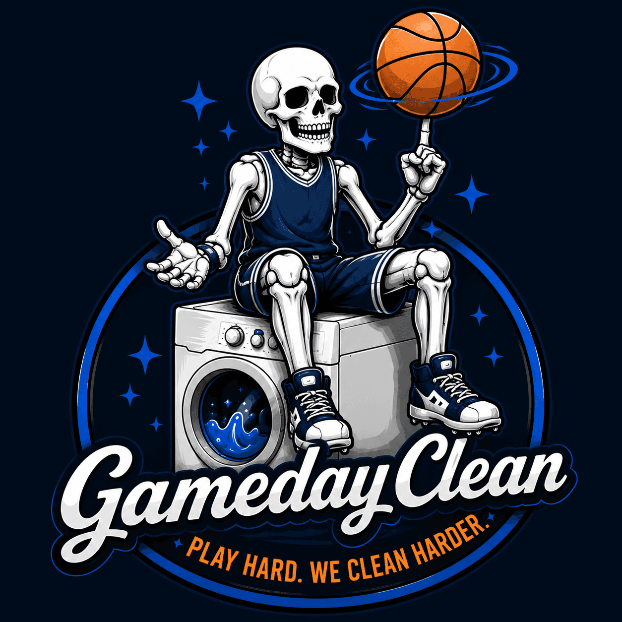 Basketball GameDay Clean logo