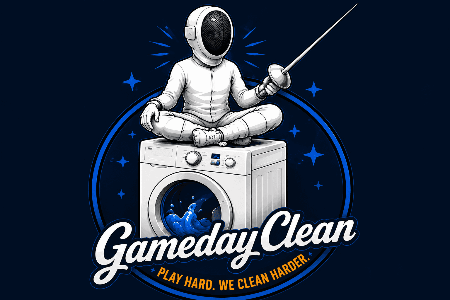 Fencing GameDay Clean logo