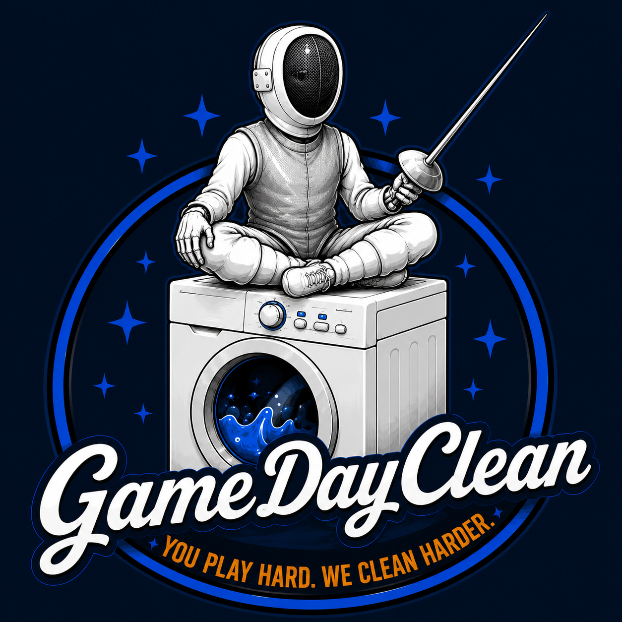 Fencing GameDay Clean logo